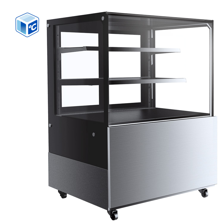Case Fans - 1200x675x1215mm BJD-173 Gewerbliche Kuchenkühlvitrine mit Ventilator-Kühlung