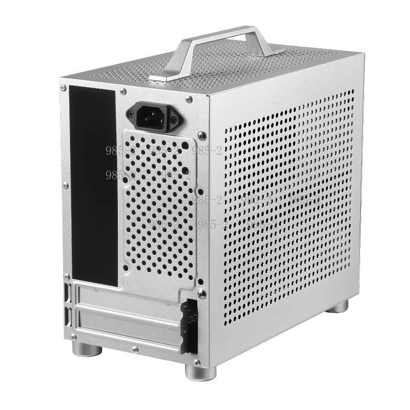 Pc Chassis - Mini-ITX-Tower-Gehäuse mit Tragegriff, Unterstützung für Diskrete