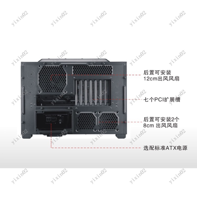 ATX-Motherboard-Computergehäus – Atx Case Bewertung und Preis