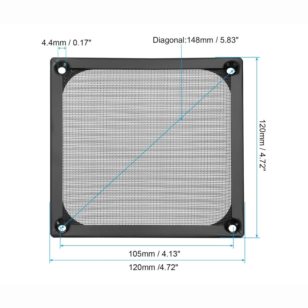 Netzabdeckung Rostschutz Compu – Dust Filter Pc Bewertung und Preis