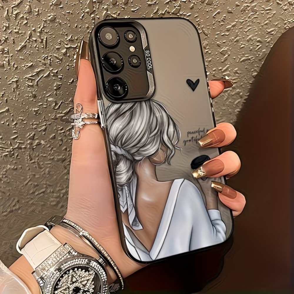 Friedliches Dankbares Mädchen- – Matte Pc Case Bewertung und Preis