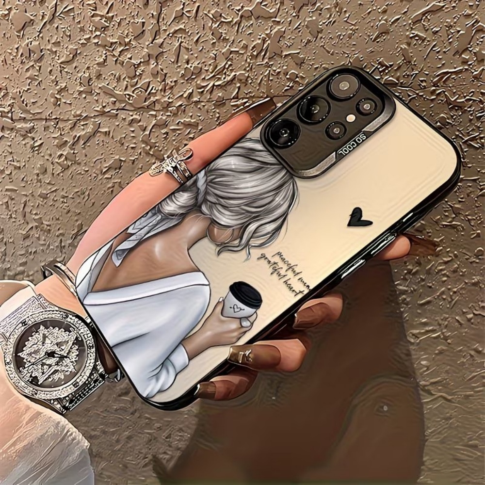 Friedliches Dankbares Mädchen- – Matte Pc Case Bewertung und Preis