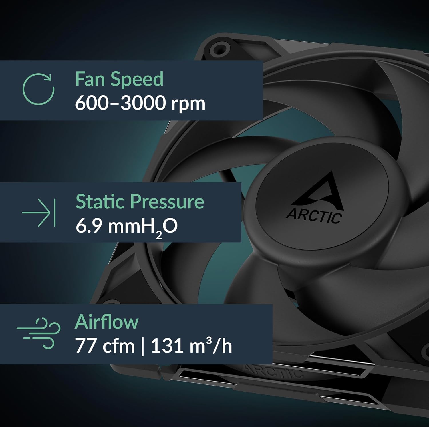 ARCTIC P12 Pro Computer-Deskto – Case Fan Controller Bewertung und Preis